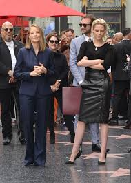 Kristen stewart is not being lectured by jodie foster about her lifestyle, despite false report. Kristen Stewart Jodie Foster S Walk Of Fame Ceremony In La 5 4 2016 Celebmafia