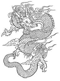 View and print full size. Mystic Dragon Coloring Pages Favecrafts Com