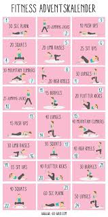 Der Ultimative Fitness Adventskalender 24 Tage Mini Workouts Fitness Adventskalender Workout Bodyweigh Mini Workouts At Home Workout Plan Bodyweight Workout