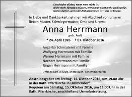 Listen to anna herrmann | soundcloud is an audio platform that lets you listen to what you love and share the sounds you create. Traueranzeigen Von Anna Herrmann Schwaebische De Trauerportal