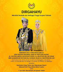 Kebawah duli yang maha mulia sultan muhammad v yang di pertuan agong posts facebook. 7 Jun 2021 Hari Keputeraan Yang Di Pertuan Agong Aku Sis Lin