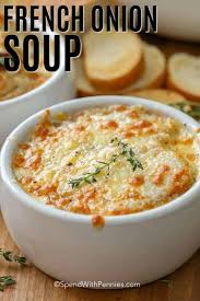Heat the broiler, and arrange individual ovenproof casseroles on a baking sheet. Homemade French Onion Soup Best Soup Ever Spend With Pennies