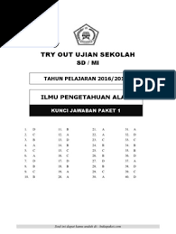 Jun 16, 2019 · soal dan kunci jawaban ucun 2 smp tahun 2019/2020. Kunci Jawaban Ipa Paket 1