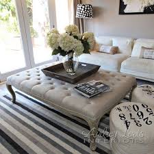 Tufted Ottoman Coffee Table Leather Ottoman Coffee Table Large Ottoman Coffee Table Tufted Ottoman Coffee Table