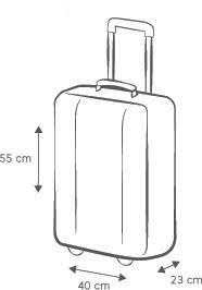 Ryanair 55 x 40 x 20 cm cabin approved carry on hand luggage flight holdall bag. Carry On Baggage Myaustrian Holidays