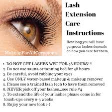 Lash Extension Care Makeup For All Occasions Eyelash Extensions Care Eyelash Extensions Lash Extensions