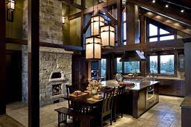 Blue Stone Timber Frame Homes Reclaimed Wood Beams Ceiling Timber Frame Kitchen