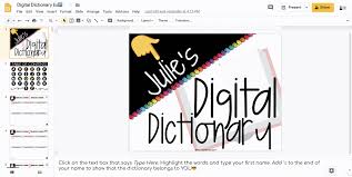 If you copy this equation from one word document to another, you must remember to select keep source formatting as soon as you paste it, otherwise the letter and its macron are treated as two separate characters. How To Use Digital Word Walls And Dictionaries In Google Drive The Techie Teacher