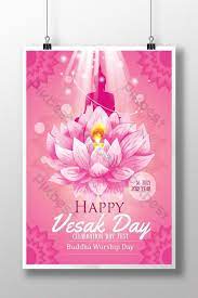 The term wesak comes from the name of a month in the indian calendar. Vesak Day Buddha Poster Template Psd Free Download Pikbest