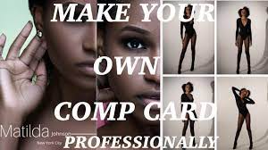 A software such as adobe indesign would definitely give you can this is how: How To Make Your Own Model Comp Card Professionally On Iphone Step By Step Tutorial Using Canva Youtube