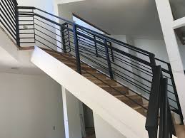 ☎ feel free to contact us!☎ After Living Room Stair Railing Black Horizontal Powder Coated Stainless Steel Black Horizontal Stair Railing Stair Railing Horizontal Stair Railing