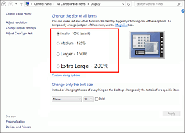 Click view > view settings. Windows 7 And 8 Making Text Larger My Computer My Way
