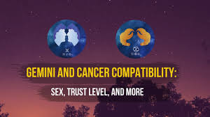 With imaginative cancer and creative gemini, this pairing can get very kinky in bed with roleplaying and interesting positions. Gemini And Cancer Compatibility Sex Trust Level And More Youtube