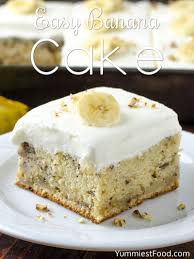 Easy Banana Cake Recipe Banana Cake Recipe Easy Banana Cake Banana Cake Recipe