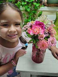 Zinnias still producing in West Texas