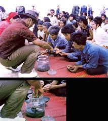 เสด จพระราชดำเน นเพ อพระราชทานเคร องน งห มแก ราษฎร ณ หม บ านบางป ตำบลสามร อยยอด อำเภอปราณบ ร จ งหว ดประจวบค ร ข นธ ว นท ๒๙ พฤษภา ความทรงจำ พฤษภาคม ภาพ