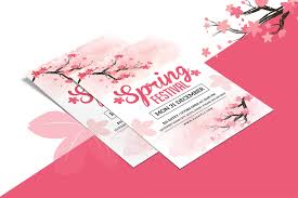 These 8 spring festivals in asia could affect your trip! Spring Festival Flyer Template On Behance