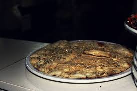 A Crispy Foccacia A Plain Home Made Pizza Base With Garlic Olive Oil And Herbs Great Starter For The Table Woodfired Foccac Homemade Pizza Food Yummy Food