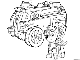 Black And White Police Car Outline Print Paw Patrol Chase Police Car Coloring Pages Paw Patrol Coloring Pages Paw Patrol Coloring Truck Coloring Pages