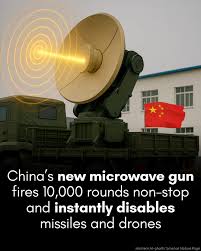 China just tested new directed-energy weaponry — a powerful microwave gun  that emits highly destructive beams. Reports say that the weapon is able to  take down drones, missiles, and more. This high-powered