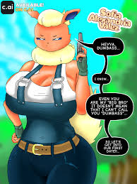 Rule 34 - Animal Humanoid Big Breasts Clothing Eeveelution Female Female  Focus Flareon Fur Furry Game Freak Gloves Handgun Legitimax Nintendo  Pokémon (species) Pokemon Pokemon (species) Pokephilia Red Body Sophie  (legitimax) Speech