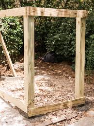 Garbage enclosures & storage bins. How To Build A Garbage Can Screen How Tos Diy