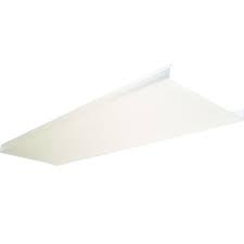 Purchase a light diffuser panel at a home improvement store. Lithonia Lighting 4 Ft Wide Body Acrylic Diffuser D2sb48 The Home Depot