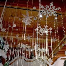 Creative Christmas Ceiling Decoration Ideas For 2020 In 2020 Christmas Ceiling Decorations Winter Wonderland Decorations Winter Wonderland Christmas