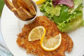 This breaded pork chop recipe uses panko for a lighter and crunchier coating that stays crisp my mama's breaded pork chops, however, are fantastic! Christina S Breaded Pork Chops Schnitzel Christina S Cucina