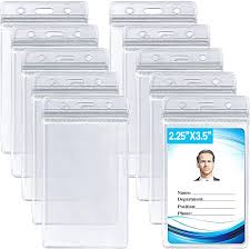 Is anything special or secret? Amazon Com Id Card Name Tag Badge Holder Waterproof Sealable Clear Plastic Vertical Id Card Holder For Work Id Key Card Driver S License Not For Cdc Vaccine Card Vertical 10 Pack