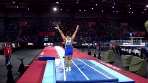 A double front half if you're interested, also called a dragulescu after the gymnast who first performed it (see below), and the yurchenko double pike (see the video of simone biles below). Dragulescu Marian Rou 2019 Artistic Worlds Stuttgart Ger Qualifications Vault 1 Youtube