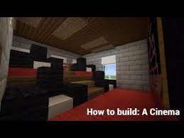 To make red curtains, first we cut red cloth. Minecraft Mansion Tutorial How To Build A Cinema Room Youtube