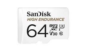 Save time with fast backups the sandisk® high endurance microsd™ card has read speeds of up to 100mb/s5, so transferring or backing up footage is a snap. Sandisk High Endurance 64gb Microsd Card White Harvey Norman Singapore