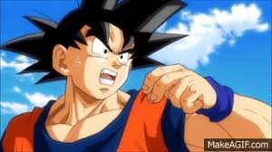 Hit hearts gif by dragon ball super. Super Dragon Ball Heroes Universe Mission Goku Vs Goku Clone On Make A Gif