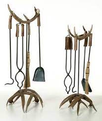 antler fireplace tools fireplace tool set fireplace tools deer decor
