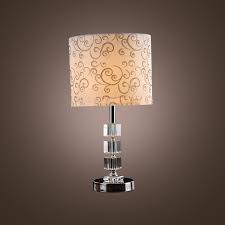 Alexander task lamp ai english 8983178 8603149 assembly instruction. Silver Vines White Fabric Shade And Stacked Rectangular Crystal Blocks Create Strikingly Elegant Contemporary Table Lamp To Enhance Any Decor Beautifulhalo Com