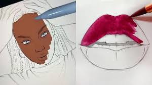 Sketching faces is my fav thing to do recently! Natalia Madej à¤¨ à¤ª à¤² Vlip Lv