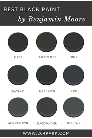The Best Black Paint Colors 204 Park Black Paint Color Paint Colors Benjamin Moore Paint Colors For Home