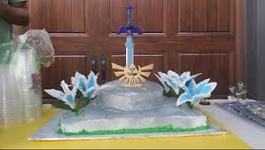 At this point you can navigate the world as you please he talks about the great plateau and how it is the birthplace of hyrule. Zelda Breath Of The Wild Cake Topper Hylian Royal Crest Hyrule Nintendo Switch Ebay
