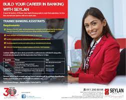 Askari bank careers 2021 advertisement. Seylan Bank We Are Hiring Trainee Banking Assistants Facebook
