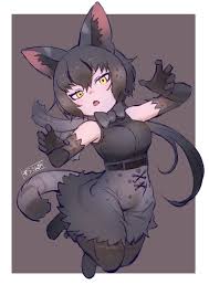 masuyama ryou, kemono friends, kemono friends 3, black serval (kemono  friends), 1girl - Anime R34