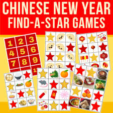 Celebrate Chinese New Year In Your Classroom With This Find A Star Game Pack Your Students Will Love Playing Chinese New Year Chinese New Year Crafts Chinese