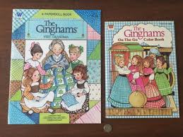 Click on the foreground color chip to open the color picker. Paper Dolls Coloring Book Uncut Uncolored The Ginghams Visit Grandma Euc Antique Price Guide Details Page