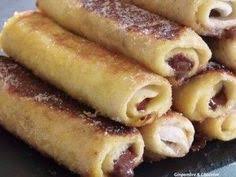 Pain De Mie Roule Au Nutella Facon Pain Perdu