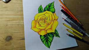 Check spelling or type a new query. Como Dibujar Una Rosa Con Colores Escolares Norma Youtube