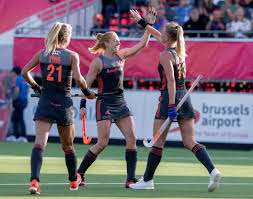 By natasja weber the first game of the orange women this european championship was the game of caia van maasakker. Nederlandse Hockeyvrouwen Moesten Met Twee Doelpunten Versch Het Nieuwsblad Mobile