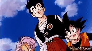 Pan is introduced at the end of dragon ball z, and only appears in the written series for a few chapters in. Dragonball Z Ending 2 Japanese On Make A Gif