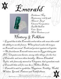 Emerald Crystals And Gemstones Gemstone Meanings Crystal Healing Stones