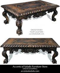 A new form, completed with oak panels, with a stainless steel structure. Old World Hand Painted Coffee And Round Accent Tables Tuscan Furniture Furniture Old World Furniture