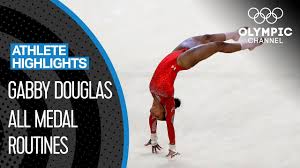 Look at their body forms! Gabby Douglas The First African American Olympic All Around Champion Athlete Highlights Youtube